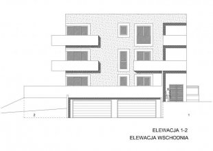 Blok Apartamentowy 9  - elewacja - 1